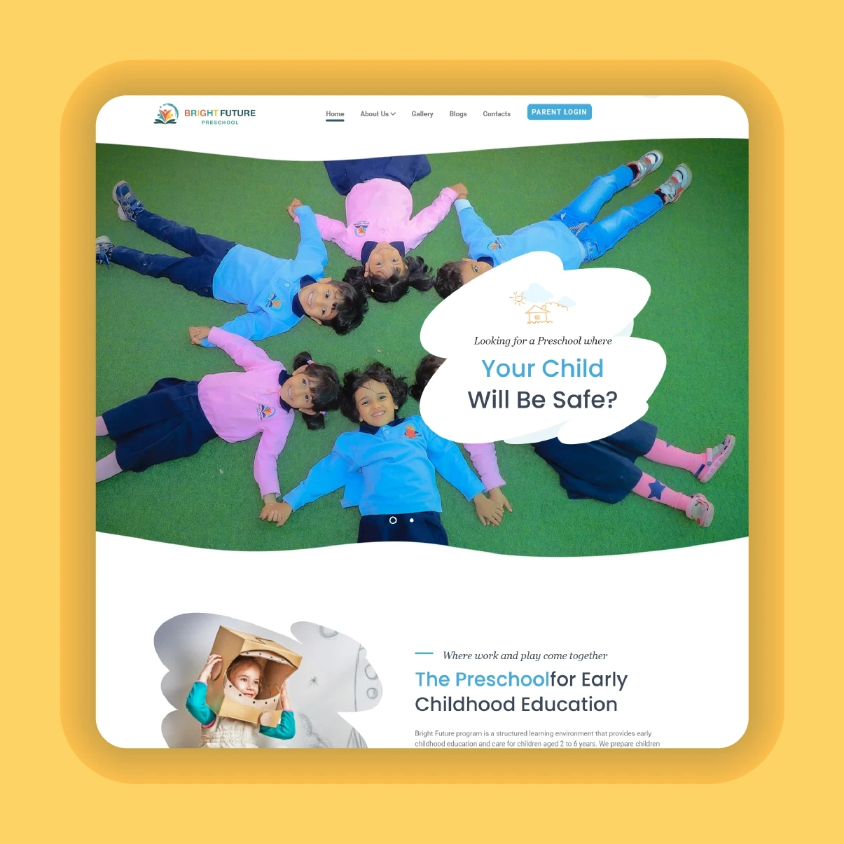 Bright Future website